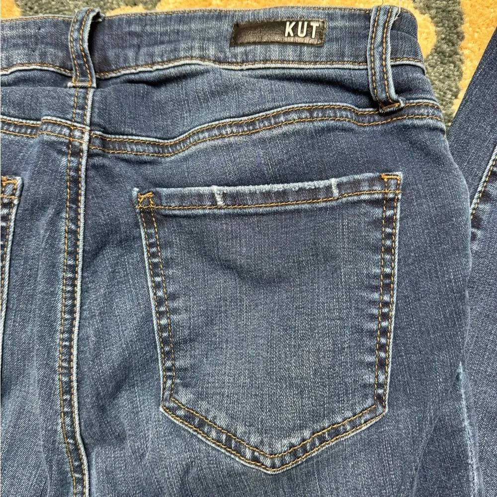 Kut from the Kloth Dark Blue Skinny Jeans - Picture 7 of 9